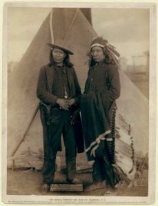 "Red Cloud and American Horse." The two most noted chiefs now living Grabill, John C. H., photographer