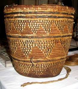 A Klickitat basket - ca. 13" tall