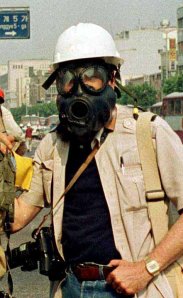 James Leland Palmer at work as a Photojournalist for Associated Press, ca. 1989