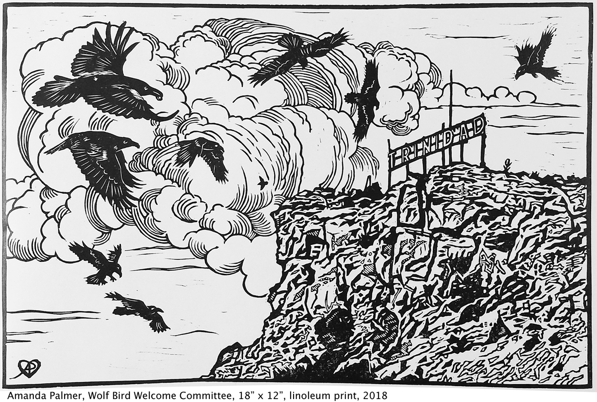 Wolf Bird Welcome Committee